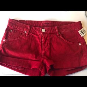 Size 26 Hudson Jeans cuffed shorts